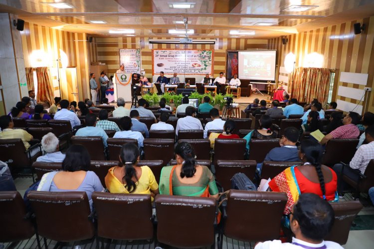 24th Annual Group Meeting of AICRP on Tuber Crops, organized by the AICRP on Tuber Crops, ASPEE College of Horticulture, Navsari was held at NAU during June 25-27, 2024.