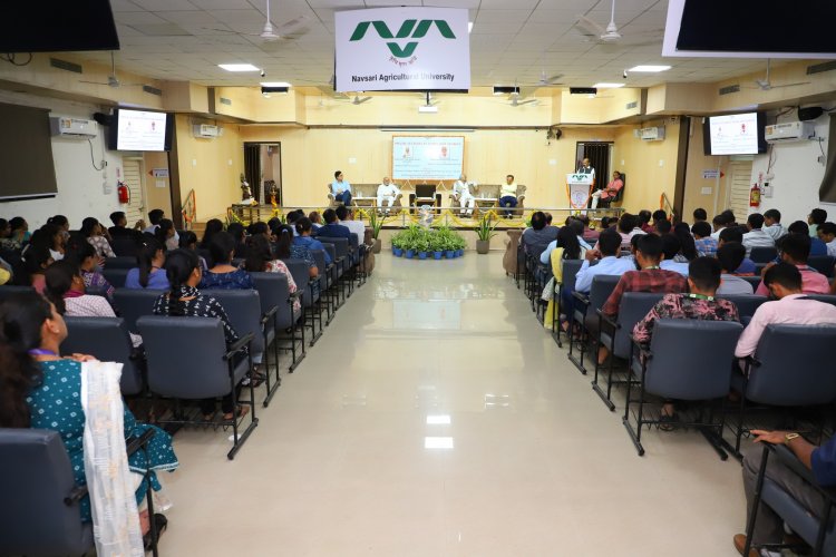 Under the visionary leadership of Hon’ble Vice-Chancellor Dr. Z. P. Patel, special lectures were organized by the Office of the Director of Students’ Welfare by Padma Shri Awardees at NAU on July 05, 2024.