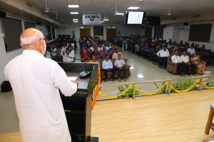 Under the visionary leadership of Hon’ble Vice-Chancellor Dr. Z. P. Patel, special lectures were organized by the Office of the Director of Students’ Welfare by Padma Shri Awardees at NAU on July 05, 2024.