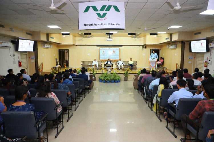 Under the visionary leadership of Hon’ble Vice-Chancellor Dr. Z. P. Patel, special lectures were organized by the Office of the Director of Students’ Welfare by Padma Shri Awardees at NAU on July 05, 2024.