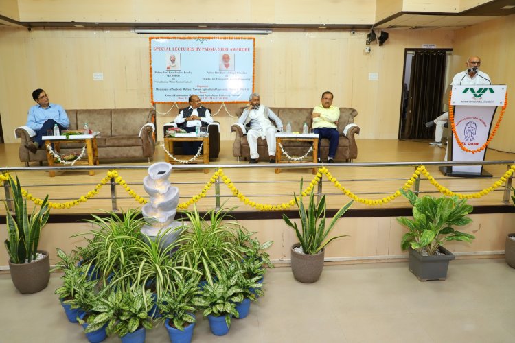 Under the visionary leadership of Hon’ble Vice-Chancellor Dr. Z. P. Patel, special lectures were organized by the Office of the Director of Students’ Welfare by Padma Shri Awardees at NAU on July 05, 2024.