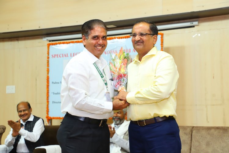 Under the visionary leadership of Hon’ble Vice-Chancellor Dr. Z. P. Patel, special lectures were organized by the Office of the Director of Students’ Welfare by Padma Shri Awardees at NAU on July 05, 2024.