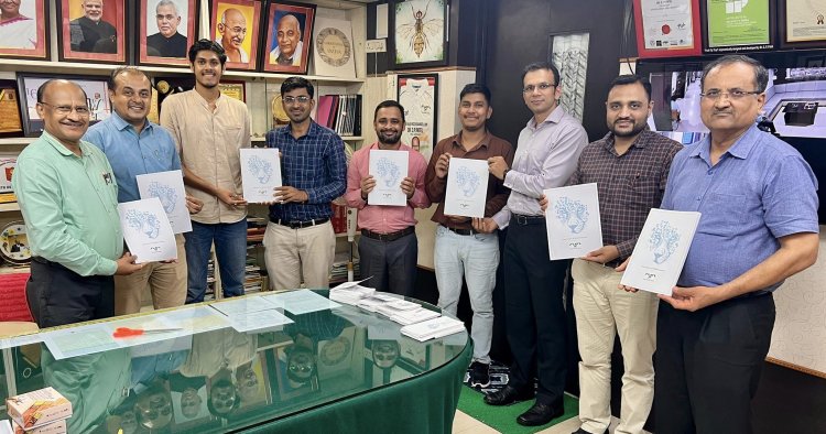 Jyotirmay Ulva, an undergraduate forestry student, has authored three booklets titled “Mammals, Birds & Reptiles of NAU.” These booklets were warmly launched by the Hon’ble Vice-Chancellor Dr. Z. P. Patel.