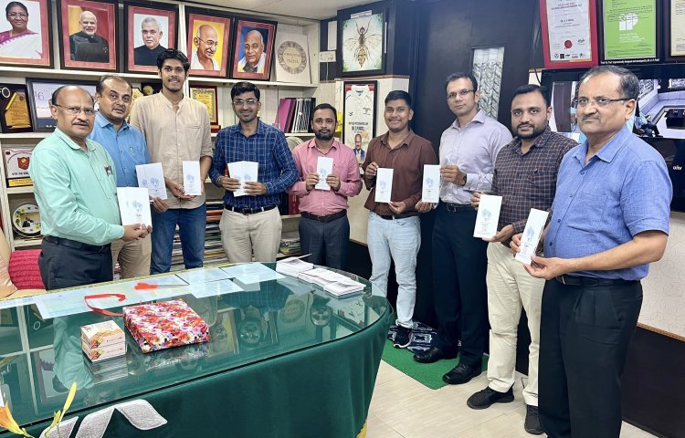 Jyotirmay Ulva, an undergraduate forestry student, has authored three booklets titled “Mammals, Birds & Reptiles of NAU.” These booklets were warmly launched by the Hon’ble Vice-Chancellor Dr. Z. P. Patel.