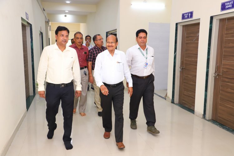 Hon'ble Vice-Chancellor Dr. Z. P. Patel, inaugurated the Central Tissue Culture Lab located at RVKY Building, ASPEE College of Horticulture, Navsari on June 9, 2024.