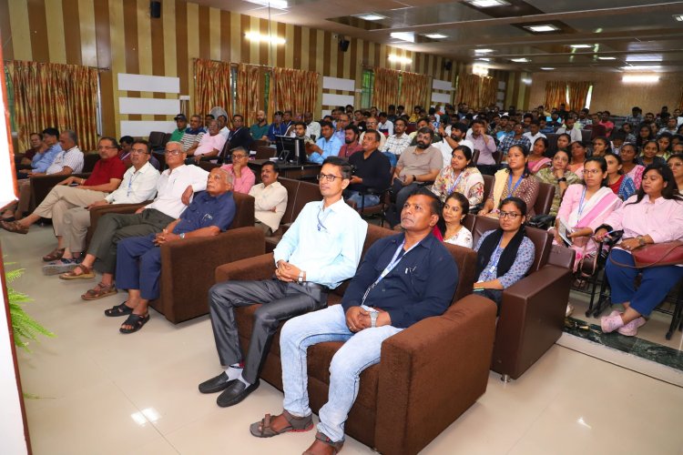 "Biodiversity is the key for developing variety of desirable traits in any fruit crops” underlined by Hon'ble Vice-Chancellor Dr. Z. P. Patel, during the inauguration of “Banana Biodiversity Fair cum Farmer Scientist interaction” on July 12, 2024  at Department of Fruit Science, ASPEE College of Horticulture, Navsari.