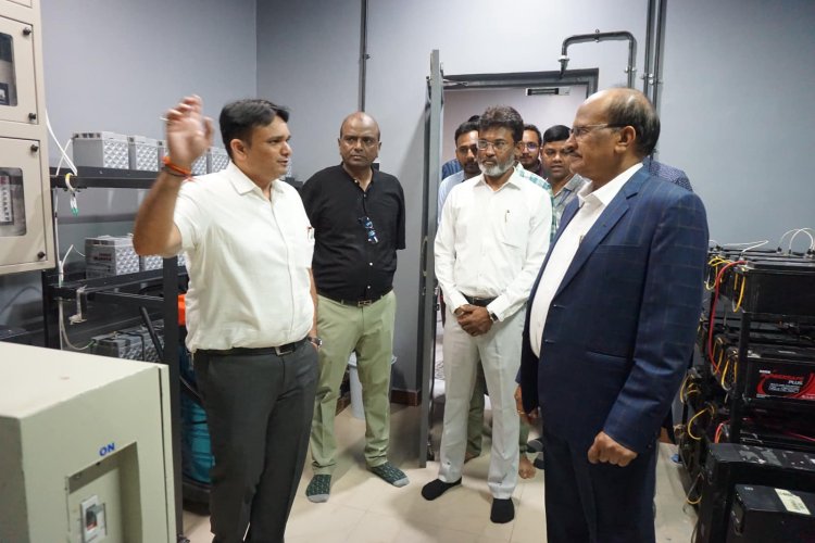 Hon'ble Vice-Chancellor Dr. Z. P. Patel, inaugurated the “Smart Data Center” at Department of Information Technology, NAU Navsari on August 31, 2024, marking a significant leap forward in the university's technological infrastructure.