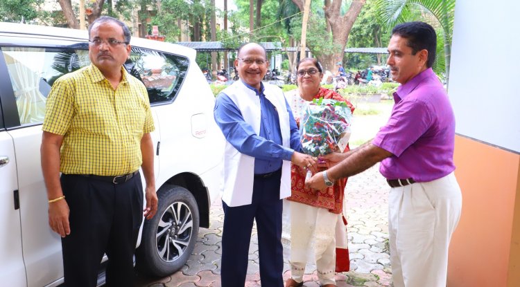 Hon'ble Vice-Chancellor Dr. Z. P. Patel inaugurated " RO Water Filter System" 
