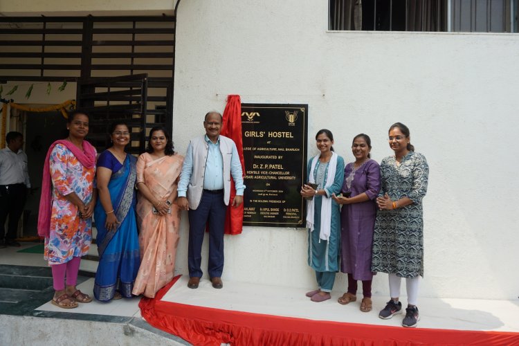 Hon’ble Vice-Chancellor Dr. Z. P. Patel inaugurated and laid the foundation stone for new facilities at the College of Agriculture (CoA), Bharuch 