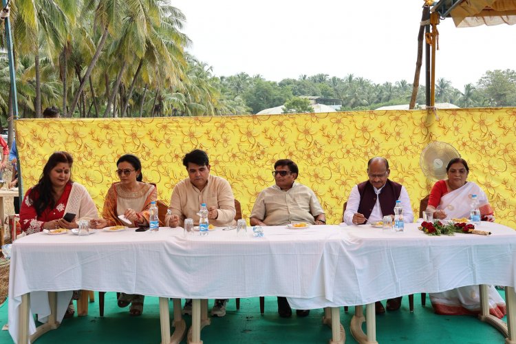 Hon’ble Vice-Chancellor Dr. Z. P. Patel laid the foundation stone for the ‘ASPEE Auditorium’ at NAU Navsari