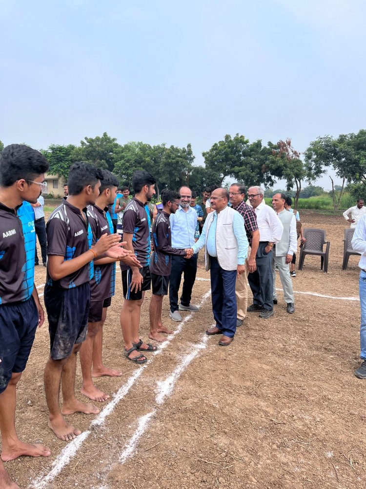 Dediapada hosted the Intercollegiate Kabbadi and Kho Kho Tournament of Navsari Agricultural University (NAU) in the playgrounds of CoA Bharuch 