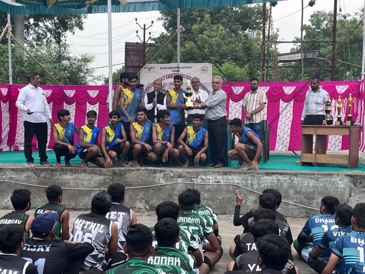 Dediapada hosted the Intercollegiate Kabbadi and Kho Kho Tournament of Navsari Agricultural University (NAU) in the playgrounds of CoA Bharuch 