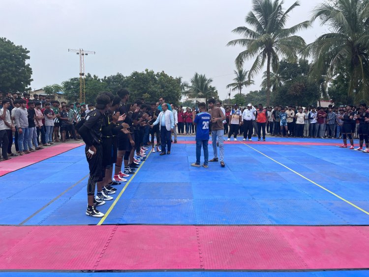 Dediapada hosted the Intercollegiate Kabbadi and Kho Kho Tournament of Navsari Agricultural University (NAU) in the playgrounds of CoA Bharuch 