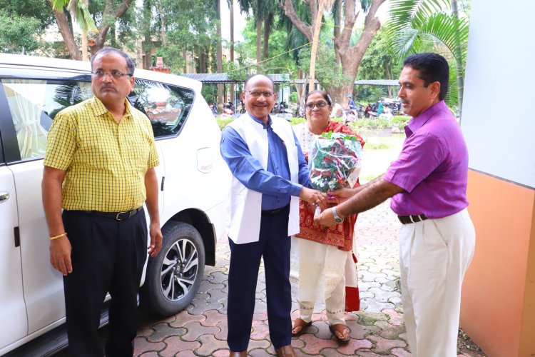 Hon'ble Vice-Chancellor Dr. Z. P. Patel inaugurated " RO Water Filter System" 