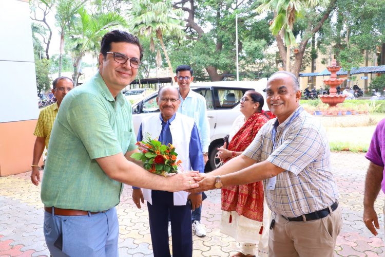 Hon'ble Vice-Chancellor Dr. Z. P. Patel inaugurated " RO Water Filter System" 