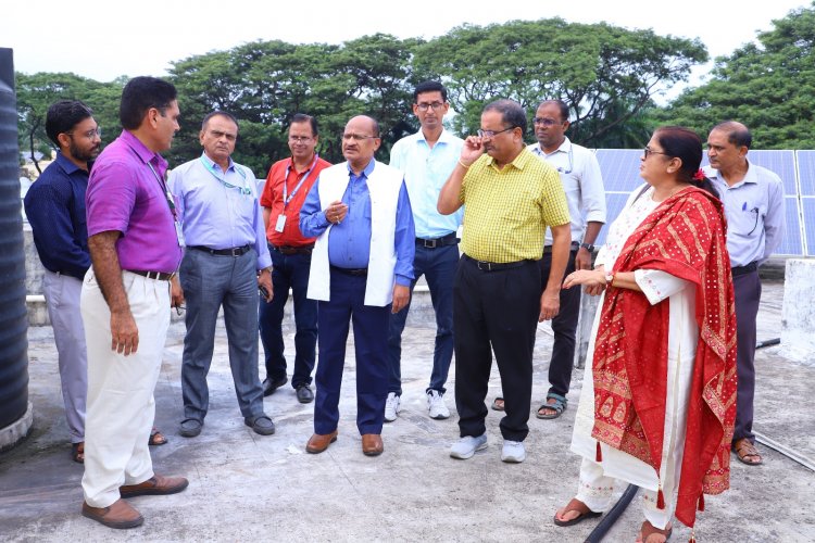 Hon'ble Vice-Chancellor Dr. Z. P. Patel inaugurated " RO Water Filter System" 