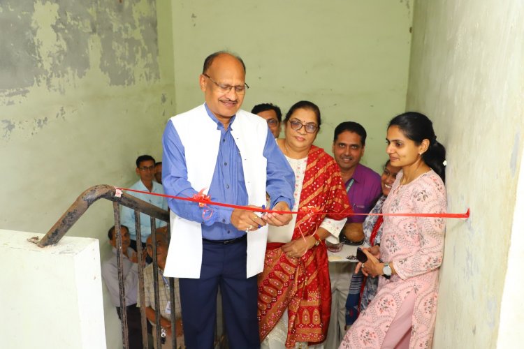 Hon'ble Vice-Chancellor Dr. Z. P. Patel inaugurated " RO Water Filter System" 