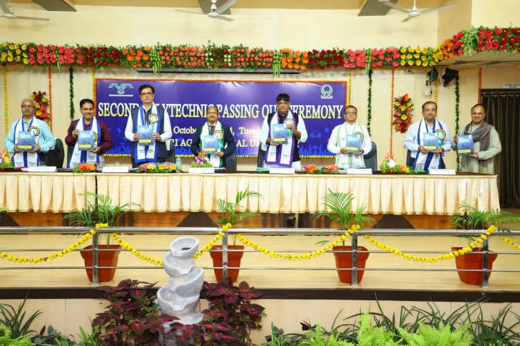 Hon'ble Vice-Chancellor Dr. Z. P. Patel; 2nd Polytechnic Passing Out Ceremony was organized on October 15, 2024 