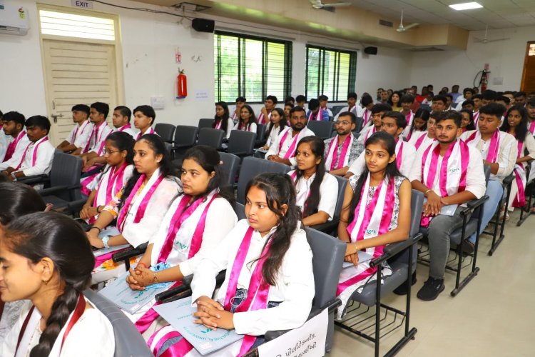 Hon'ble Vice-Chancellor Dr. Z. P. Patel; 2nd Polytechnic Passing Out Ceremony was organized on October 15, 2024 