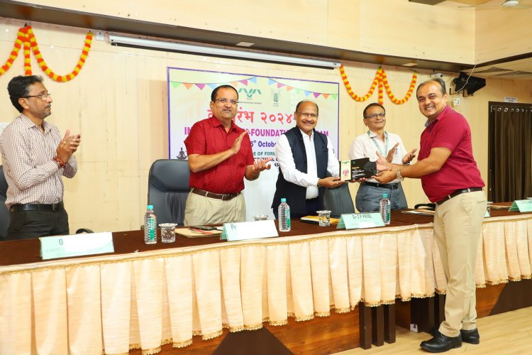 Induction cum foundation programme “Deeksharambh-2024-25” was organized by College of Forestry, Navsari on October 25, 2024