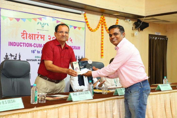 Induction cum foundation programme “Deeksharambh-2024-25” was organized by College of Forestry, Navsari on October 25, 2024