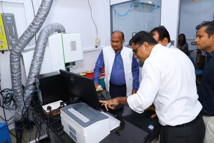 The newly established Environment Science Laboratory - The state-of-the-art facility in the department of Forest Resources Management (FRM), College of Forestry