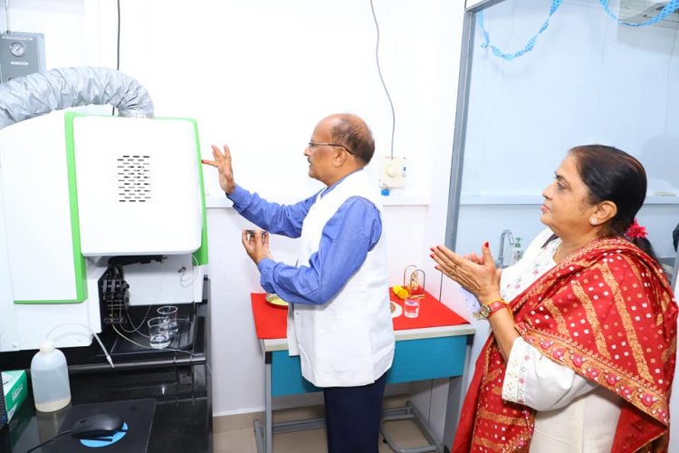 The newly established Environment Science Laboratory - The state-of-the-art facility in the department of Forest Resources Management (FRM), College of Forestry