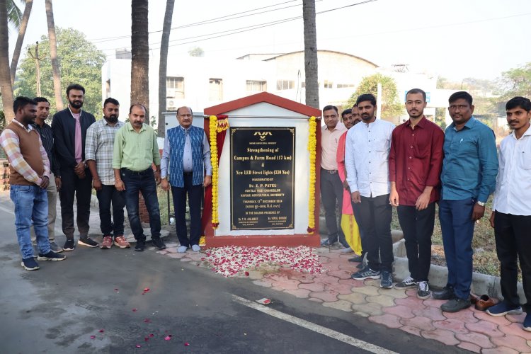 The ‘Strengthening of Existing Campus & Farm Roads’ and the installation of ‘New LED Street Lights,’ 