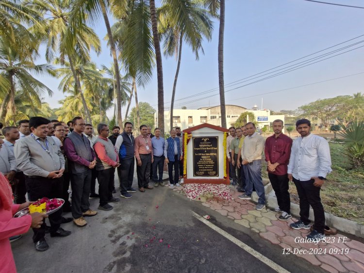 The ‘Strengthening of Existing Campus & Farm Roads’ and the installation of ‘New LED Street Lights,’ 