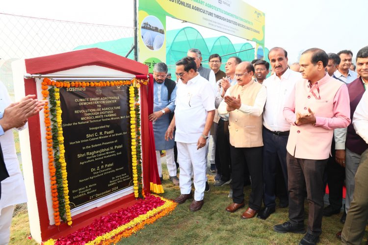 A three-days Mega Krushimela jointly organized by Navsari Agricultural University and SASMIRA, 