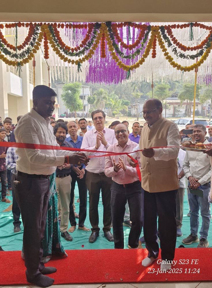 Hon’ble Vice-Chancellor Dr. Z. P. Patel inaugurated the newly constructed Boys' hostel for Polytechnic students at College of Agriculture, Waghai on January 23, 2025 