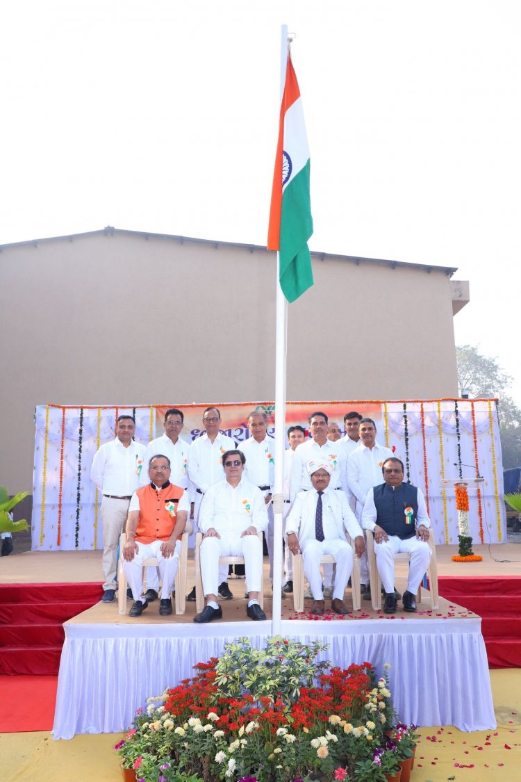 Celebration of 76th Republic Day at Navsari Agricultural University...