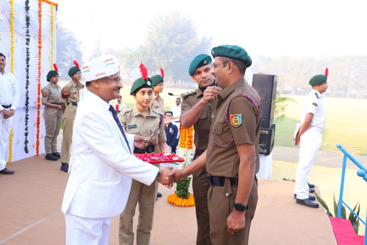 Celebration of 76th Republic Day at Navsari Agricultural University...