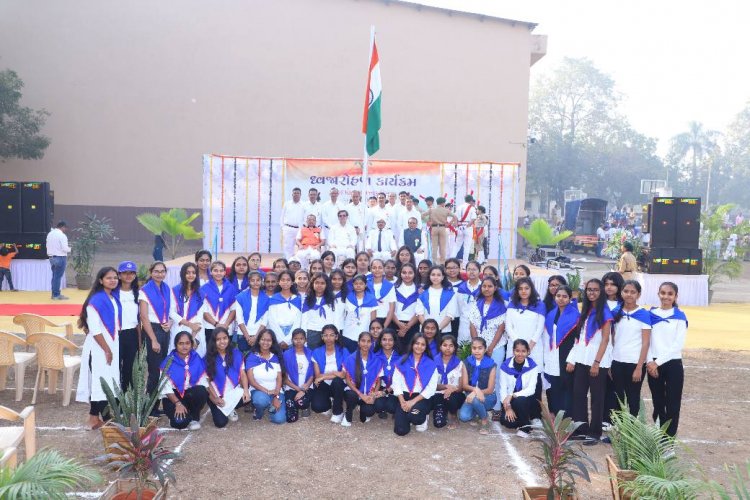 Celebration of 76th Republic Day at Navsari Agricultural University...