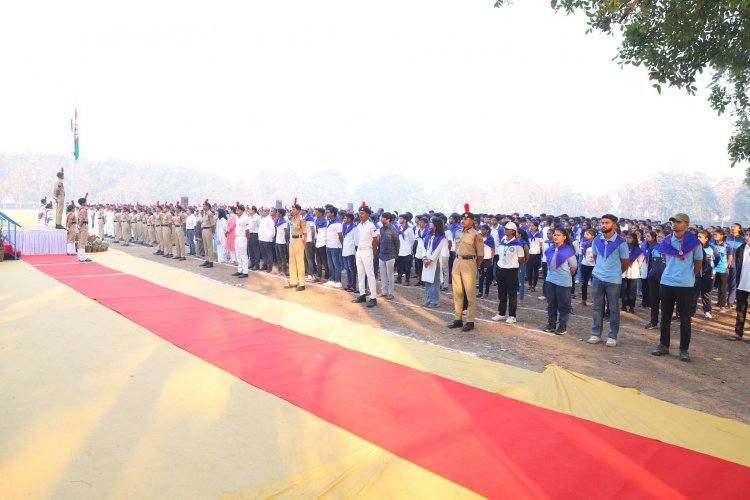 Celebration of 76th Republic Day at Navsari Agricultural University...