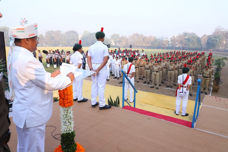 Celebration of 76th Republic Day at Navsari Agricultural University...