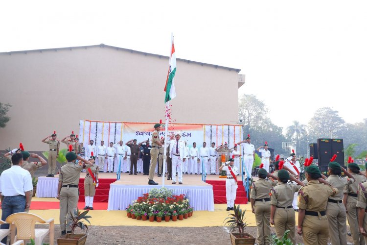 Celebration of 76th Republic Day at Navsari Agricultural University...