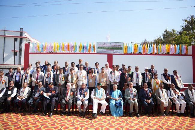 The 48th Vice-Chancellors’ Convention, themed “Agritourism in India: Bridging Education and Rural Development,” took place from February 13–14, 2025, at Kumarganj, Ayodhya. 