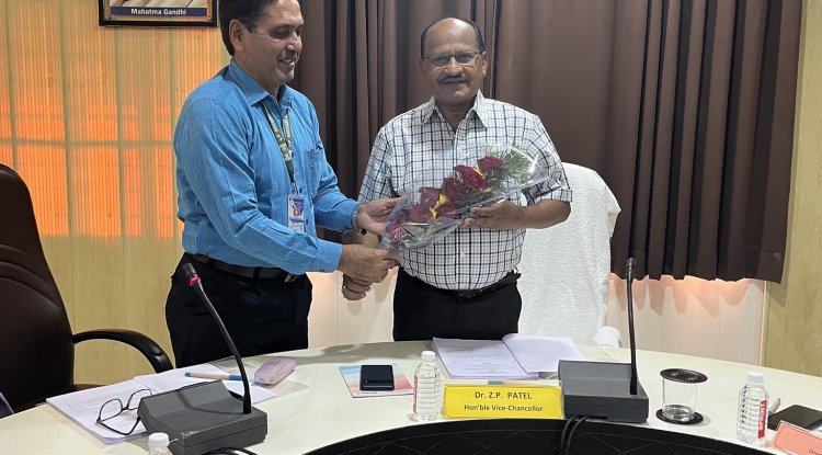 Hon’ble Vice-Chancellor Dr. Z. P. Patel chaired the 8th Meeting of Board of Studies for faculty of Agriculture organized at N. M. College of Agriculture, Navsari on February 04, 2025. 