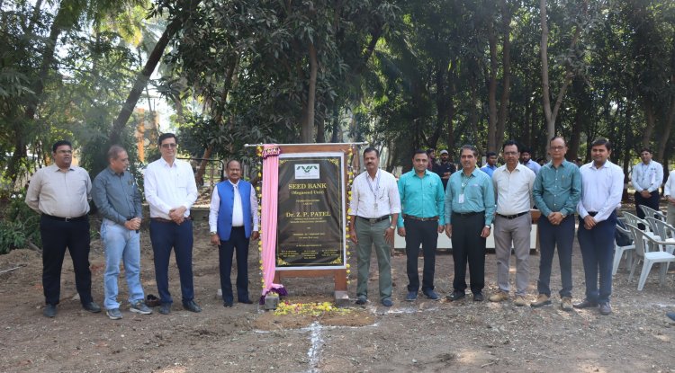 Gujarat’s first ever medium term seed conservation facility “Seed bank“ alongwith “seed storage godown"