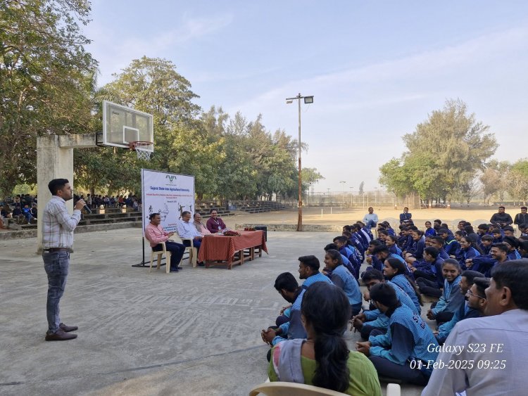 Hon'ble Vice-Chancellor Dr. Z. P. Patel officially inaugurated the Gujarat State Inter Agricultural University Volleyball (Boys/Girls), Badminton (Boys/Girls), Basketball (Boys) and Table Tennis (Girls) Tournament 2024-25 on February 01, 2025. 