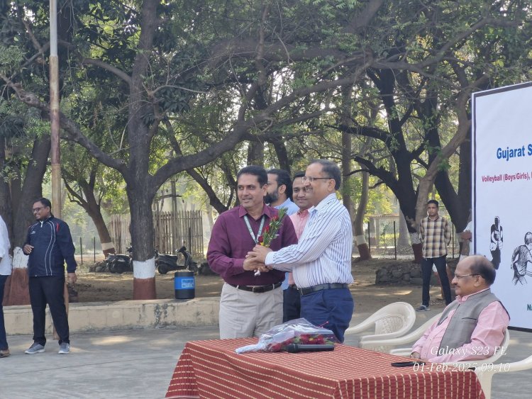 Hon'ble Vice-Chancellor Dr. Z. P. Patel officially inaugurated the Gujarat State Inter Agricultural University Volleyball (Boys/Girls), Badminton (Boys/Girls), Basketball (Boys) and Table Tennis (Girls) Tournament 2024-25 on February 01, 2025. 