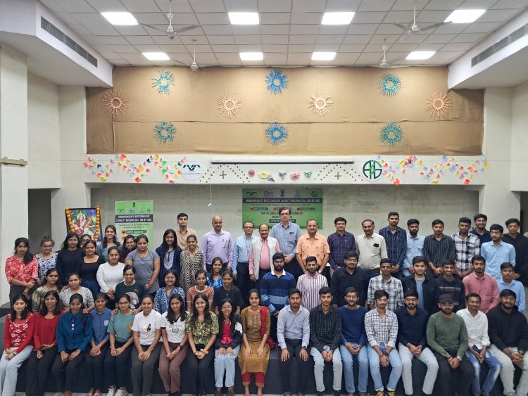 The valedictory function of the 15-day intensive crash workshop for ICAR-AIEEA-PG and other biotechnology-related examinations