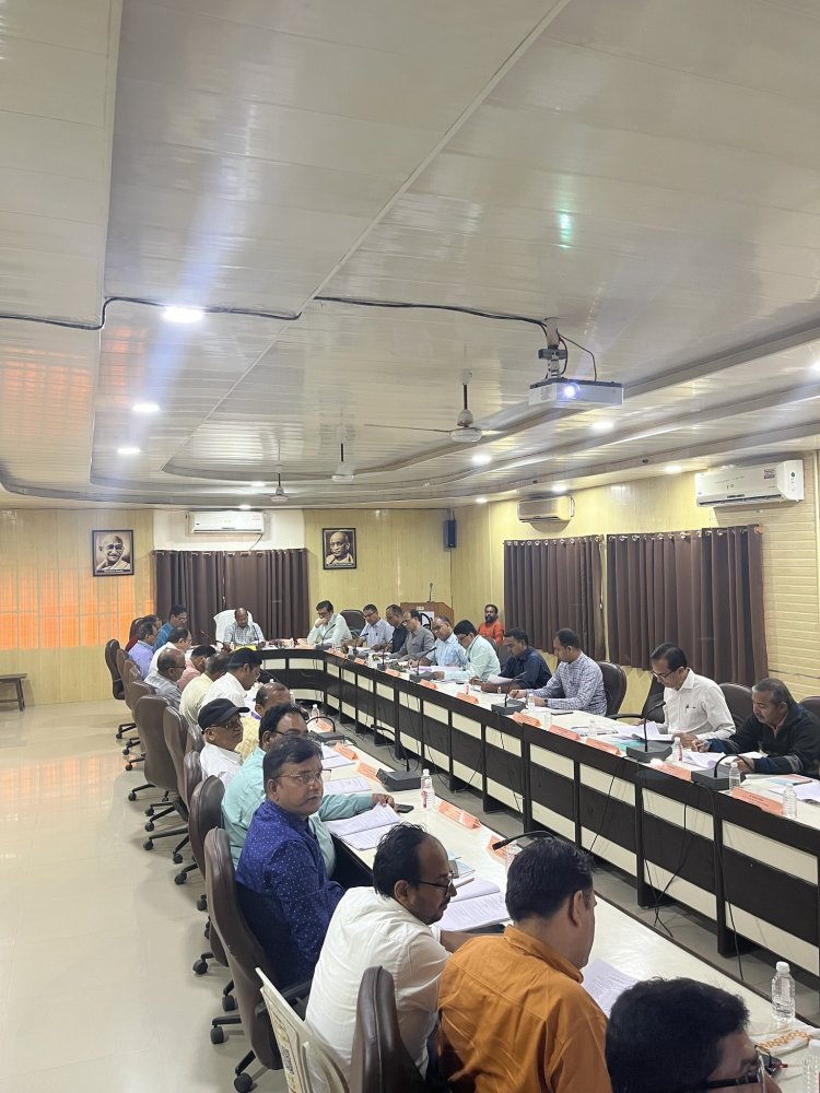 Hon’ble Vice-Chancellor Dr. Z. P. Patel chaired the 8th Meeting of Board of Studies for faculty of Agriculture organized at N. M. College of Agriculture, Navsari on February 04, 2025. 