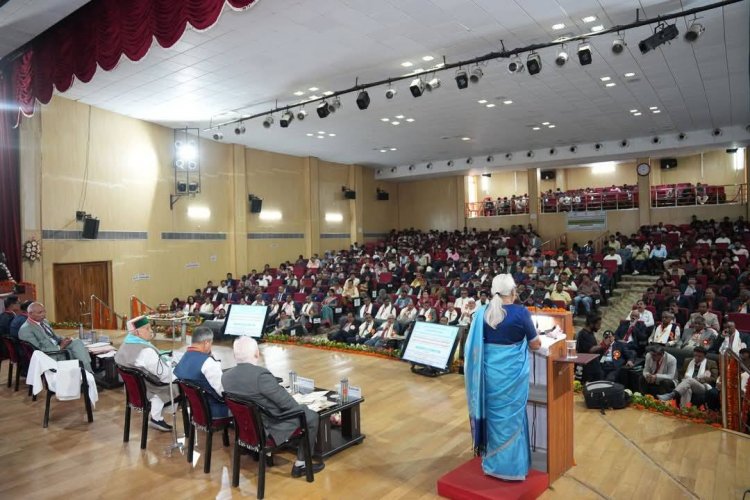 The 48th Vice-Chancellors’ Convention, themed “Agritourism in India: Bridging Education and Rural Development,” took place from February 13–14, 2025, at Kumarganj, Ayodhya. 