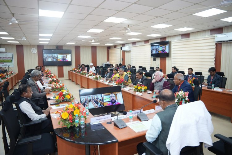 The 48th Vice-Chancellors’ Convention, themed “Agritourism in India: Bridging Education and Rural Development,” took place from February 13–14, 2025, at Kumarganj, Ayodhya. 