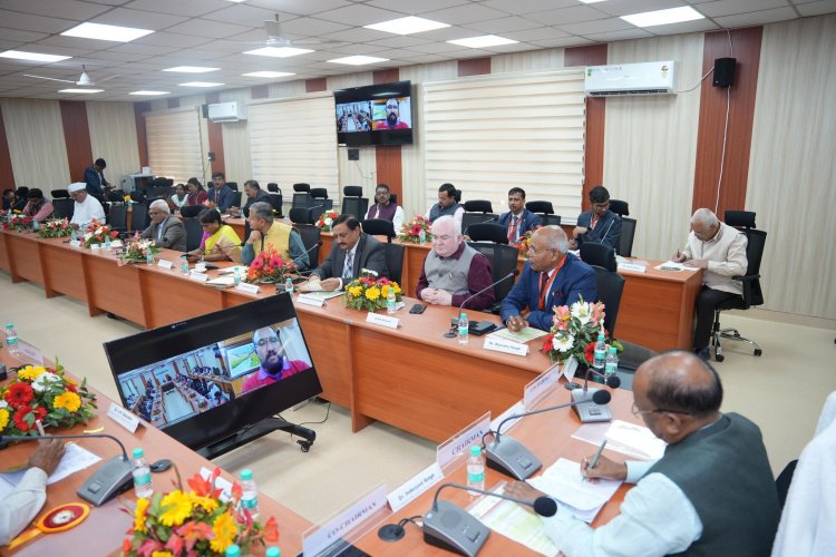 The 48th Vice-Chancellors’ Convention, themed “Agritourism in India: Bridging Education and Rural Development,” took place from February 13–14, 2025, at Kumarganj, Ayodhya. 