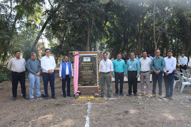 Gujarat’s first ever medium term seed conservation facility “Seed bank“ alongwith “seed storage godown"