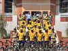 Hon’ble Vice-Chancellor Dr. Z. P. Patel flagged in the CISF Cycle Rally