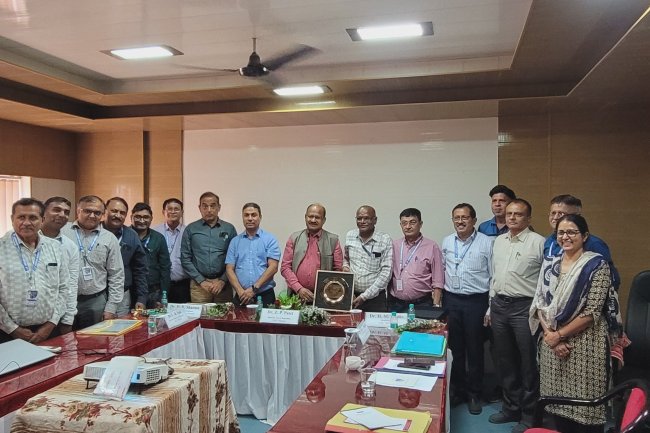 Hon’ble Vice Chancellor Dr. Z. P. Patel visited Main Cotton Research Station, Surat on February 28, 2025.